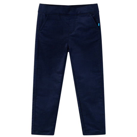 VidaXL Pantalon enfant 140 bleu marine foncé