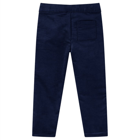 VidaXL Pantalon enfant 140 bleu marine foncé