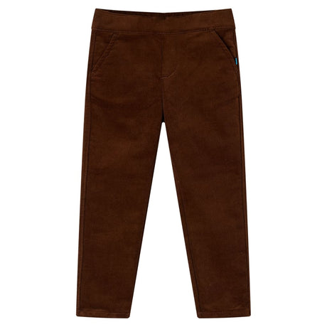 VidaXL Pantalon enfant 104 couleur cognac