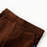 VidaXL Pantalon enfant 116 couleur cognac