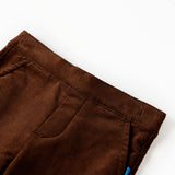 VidaXL Pantalon enfant 128 couleur cognac