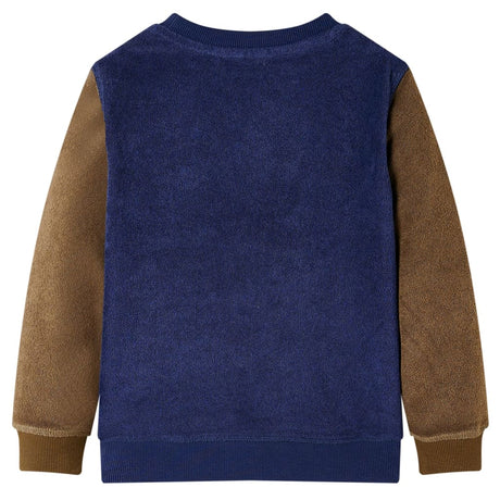 VidaXL Pull enfant 92 bleu marine foncé