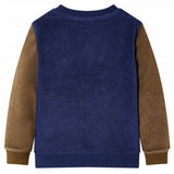 VidaXL Pull enfant 140 bleu marine foncé