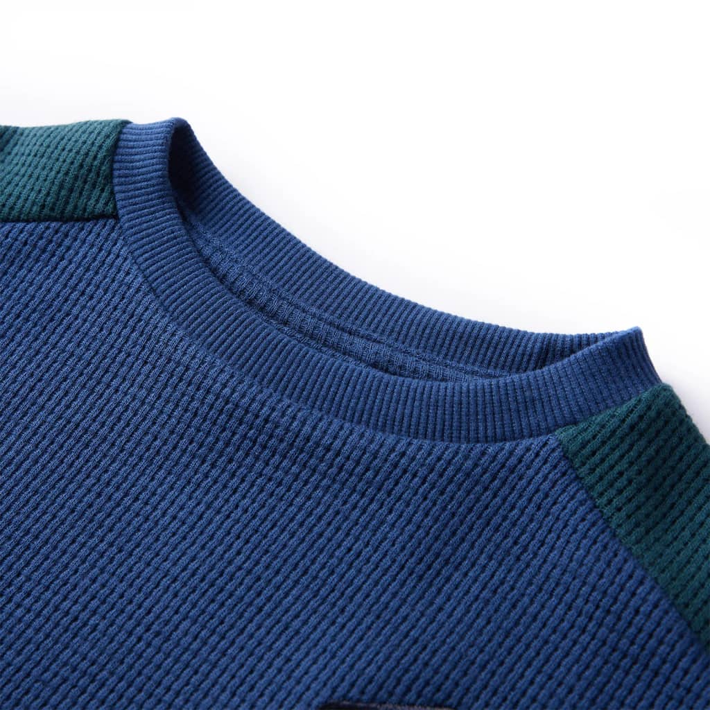 VidaXL Pull enfant 140 bleu marine