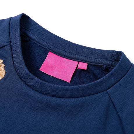 VidaXL Pull enfant 104 bleu marine