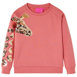 VidaXL pull enfant 128 vieux rose