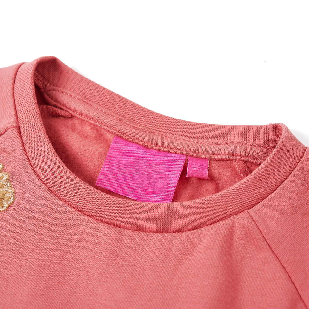 VidaXL pull enfant 128 vieux rose