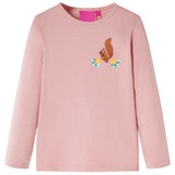 VidaXL Chemise enfant à manches longues 92 rose clair