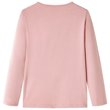 VidaXL Chemise enfant à manches longues 104 rose clair