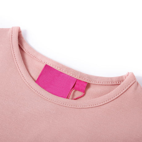 VidaXL Chemise enfant à manches longues 104 rose clair