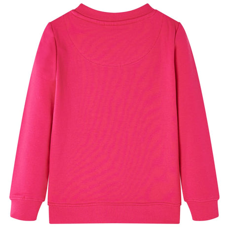 VidaXL Pull enfant 116 rose vif