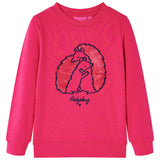 VidaXL Pull enfant 140 rose vif