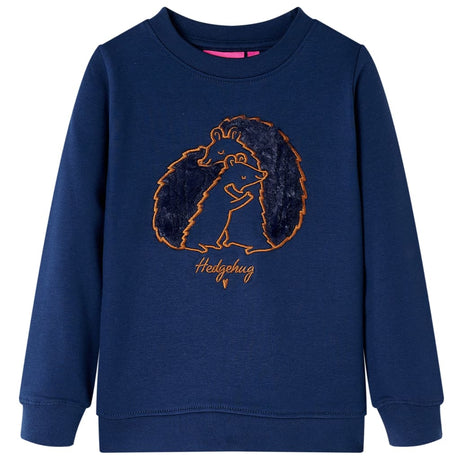 VidaXL Pull enfant 128 bleu marine