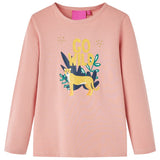 VidaXL Chemise enfant à manches longues 104 rose clair