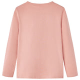VidaXL Chemise enfant à manches longues 104 rose clair