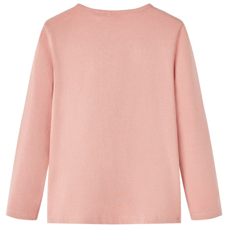 VidaXL Chemise enfant à manches longues 128 rose clair