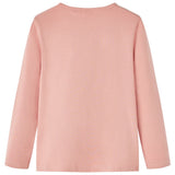 VidaXL Chemise enfant à manches longues 140 rose clair