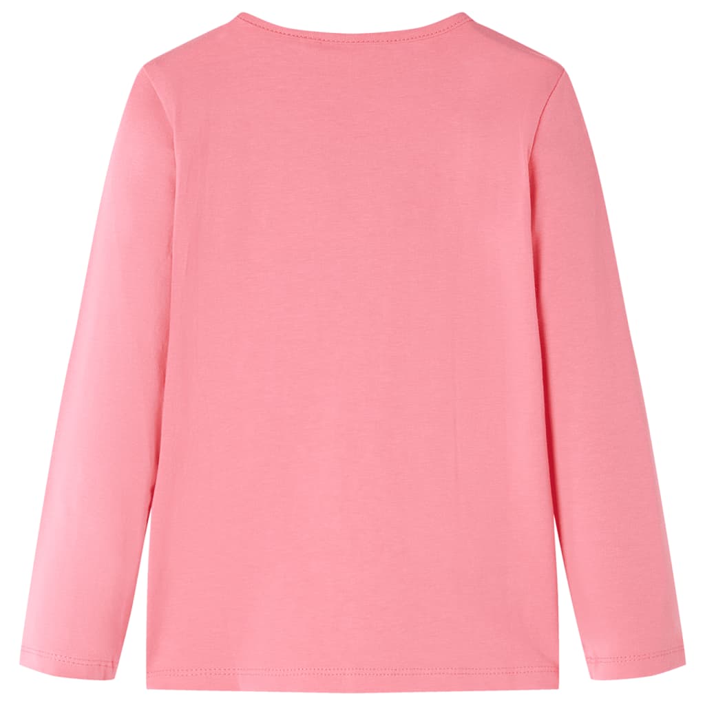 VidaXL Chemise enfant à manches longues 92 rose
