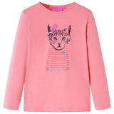 VidaXL Chemise enfant à manches longues 104 rose