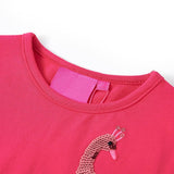 VidaXL Chemise enfant à manches longues 140 rose vif