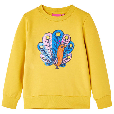 VidaXL Pull enfant 140 ocre foncé