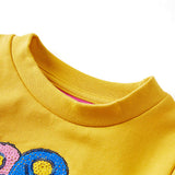 VidaXL Pull enfant 140 ocre foncé