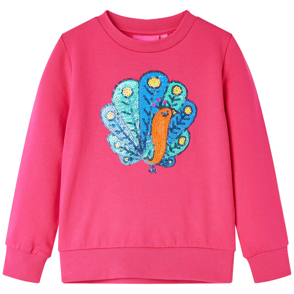 VidaXL Pull enfant 92 rose vif