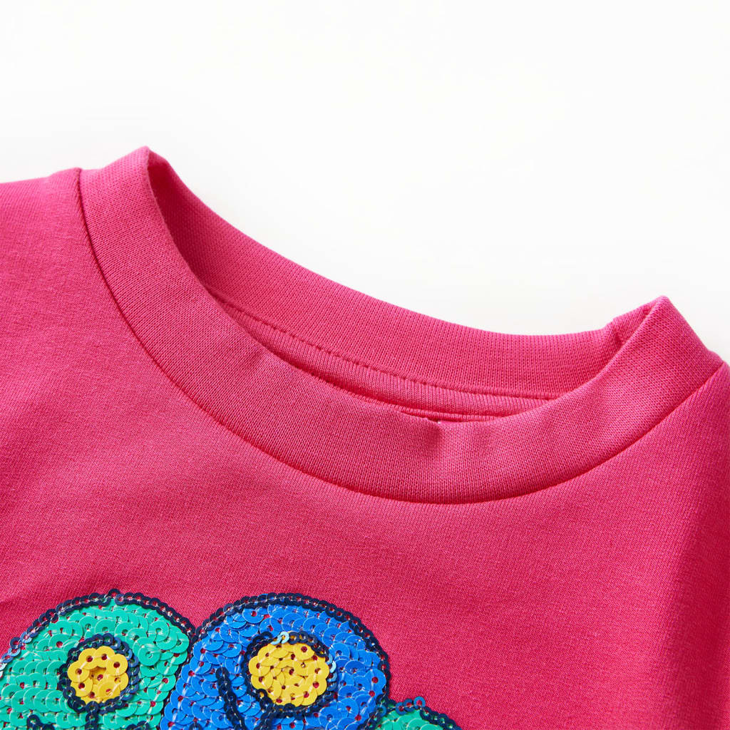 VidaXL Pull enfant 92 rose vif
