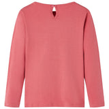 VidaXL Chemise enfant à manches longues 116 vieux rose