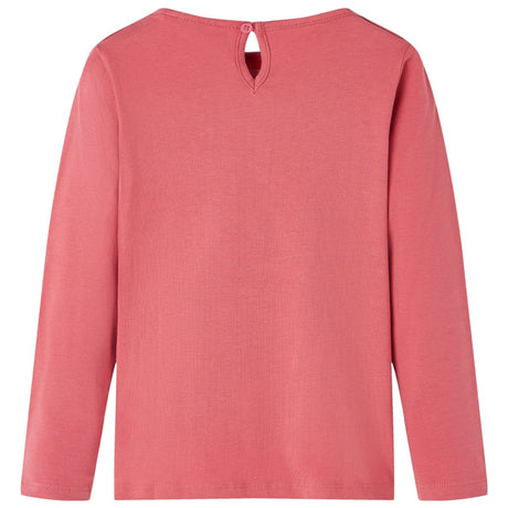 VidaXL Chemise enfant à manches longues 128 vieux rose