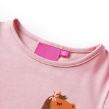 VidaXL Chemise enfant à manches longues 92 rose clair