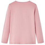 VidaXL Chemise enfant à manches longues 104 rose clair