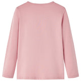 VidaXL Chemise enfant à manches longues 140 rose clair