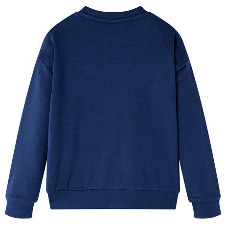 VidaXL Pull enfant 116 bleu marine