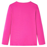 VidaXL Chemise enfant à manches longues 116 rose foncé
