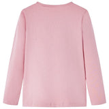 VidaXL Chemise enfant à manches longues 92 rose clair