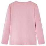 VidaXL Chemise enfant à manches longues 116 rose clair