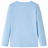 VidaXL Chemise enfant à manches longues 92 bleu clair