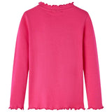 VidaXL Chemise enfant à manches longues 92 rose vif