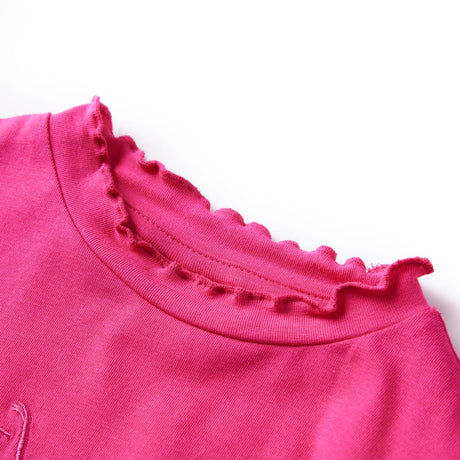 VidaXL Chemise enfant à manches longues 116 rose vif