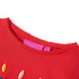 VidaXL Chemise enfant à manches longues 92 rouge
