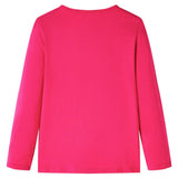 VidaXL Chemise enfant à manches longues 104 rose vif