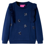 VidaXL Pull enfant 92 bleu marine