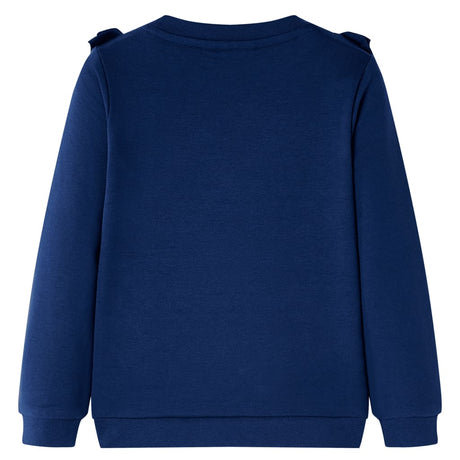 VidaXL Pull enfant 128 bleu marine