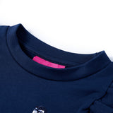 VidaXL Pull enfant 128 bleu marine