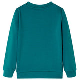 VidaXL Pull enfant 128 vert foncé