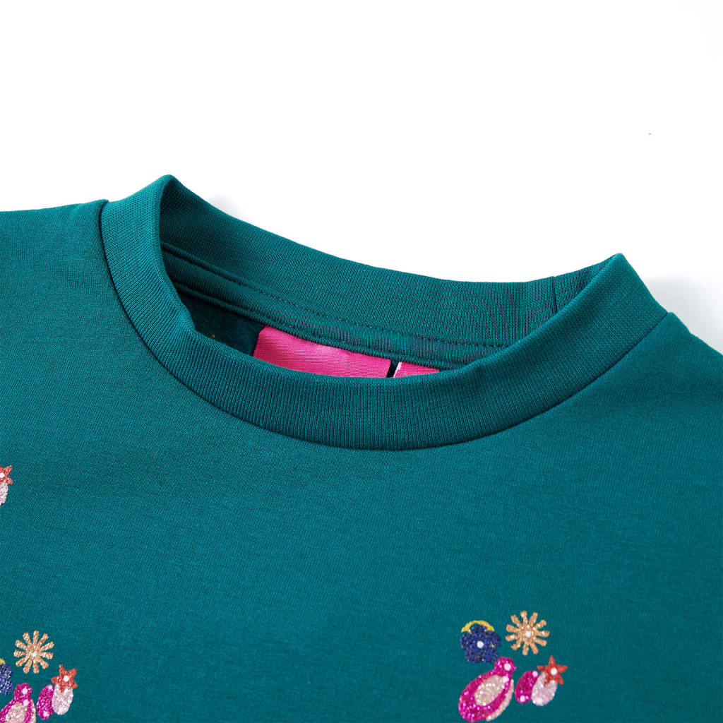 VidaXL Pull enfant 140 vert foncé