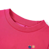 VidaXL Pull enfant 116 rose vif