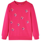 VidaXL Pull enfant 140 rose vif