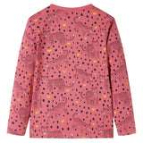 VidaXL Pyjama enfant à manches longues 128 vieux rose